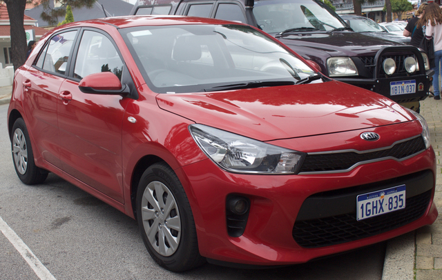 KIA Rio Hatchback 4k restyling KIA Rio Hatchback 4k model