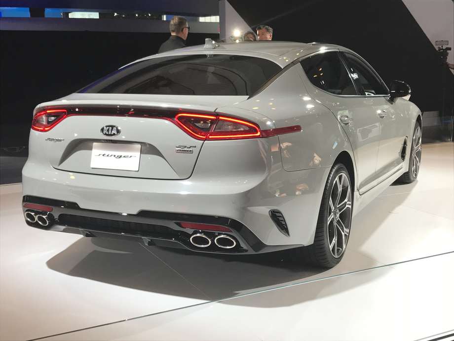 KIA Stinger Photos and Specs. Photo KIA Stinger accessories restyling