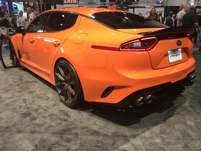 KIA Stinger hd big KIA Stinger sedan restyling