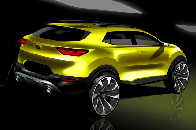KIA Stonic modern restyling KIA Stonic suv 2017
