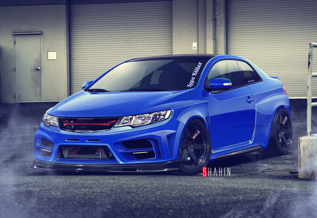 KIA Cerato Hatchback interior restyling