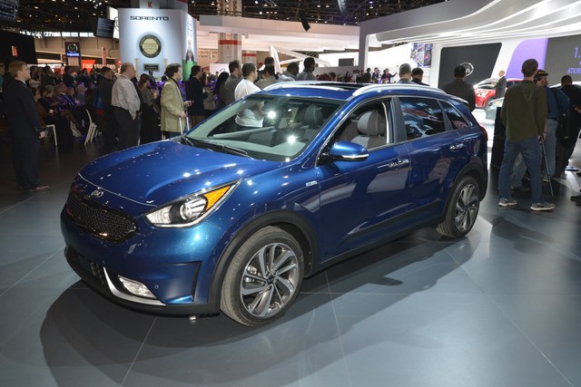 KIA Niro Hybrid interior model