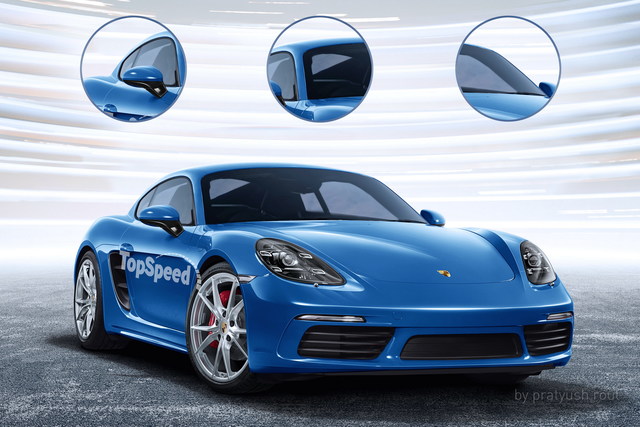 Porsche 718 Cayman 4k 2016 Porsche 718 Cayman modern 2016