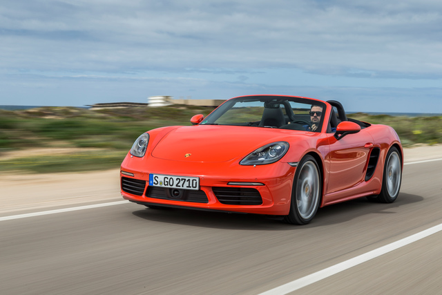 Porsche 718 Boxster reviews big