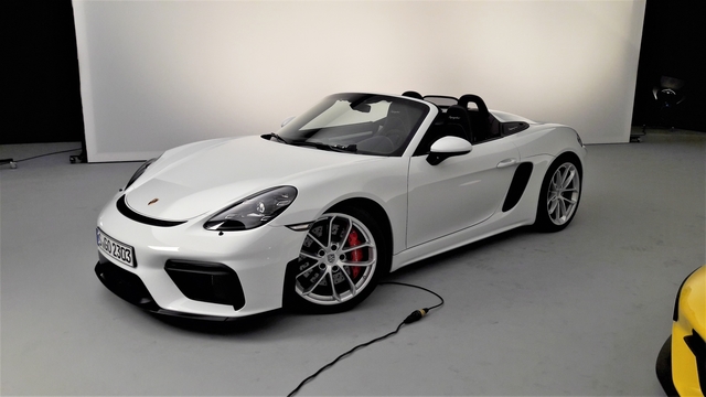 Porsche 718 Spyder cabriolet model