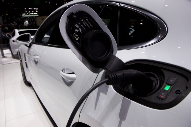 Porsche Panamera Turbo E-Hybrid modern model