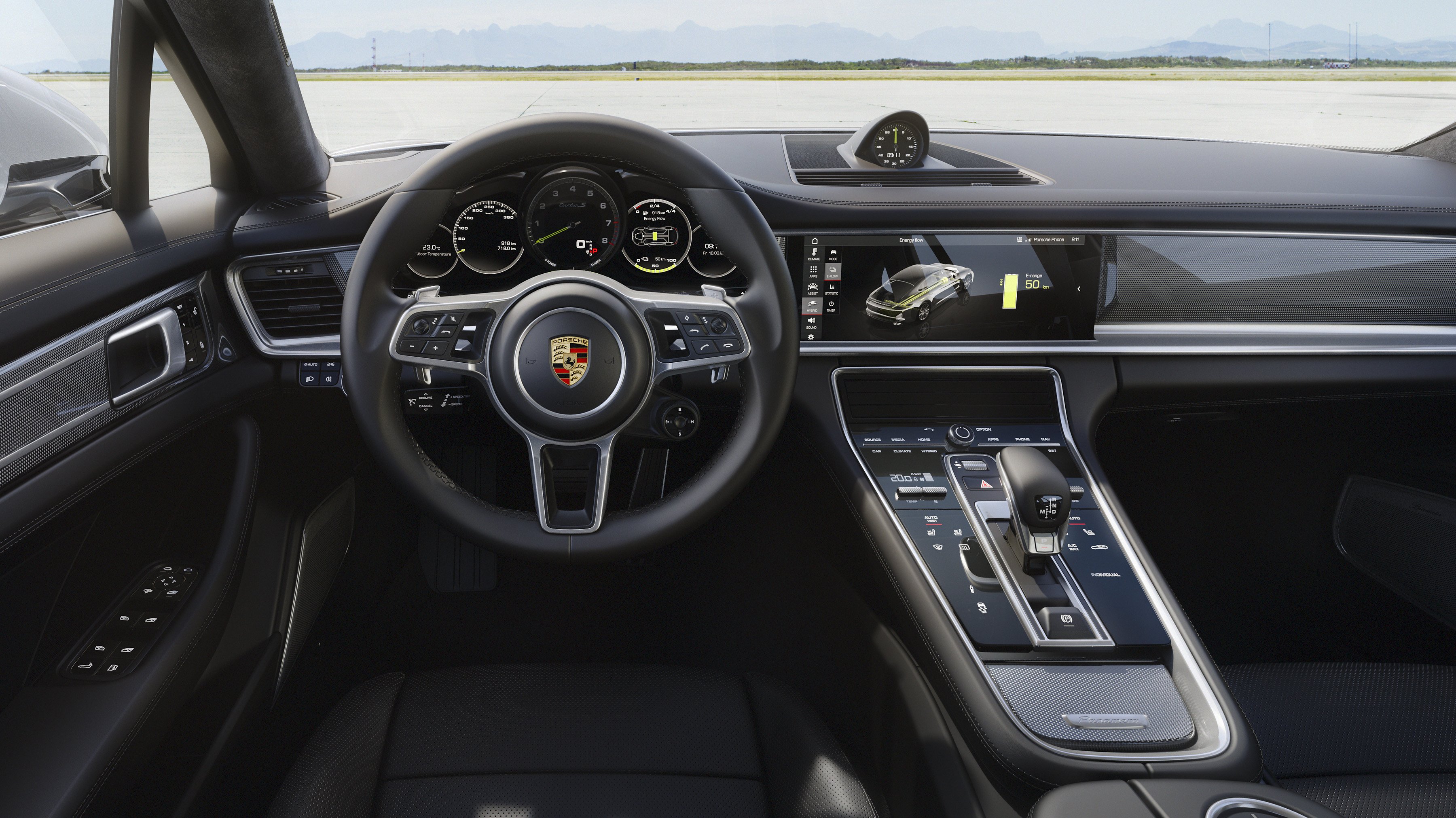 Porsche Panamera Turbo E-Hybrid interior model