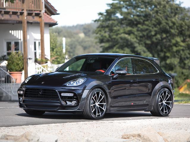 Porsche Macan Turbo exterior big Porsche Macan Turbo mod restyling