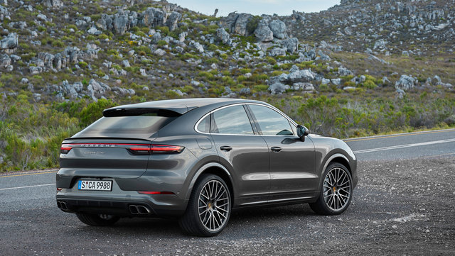 Porsche Cayenne Coupe reviews big