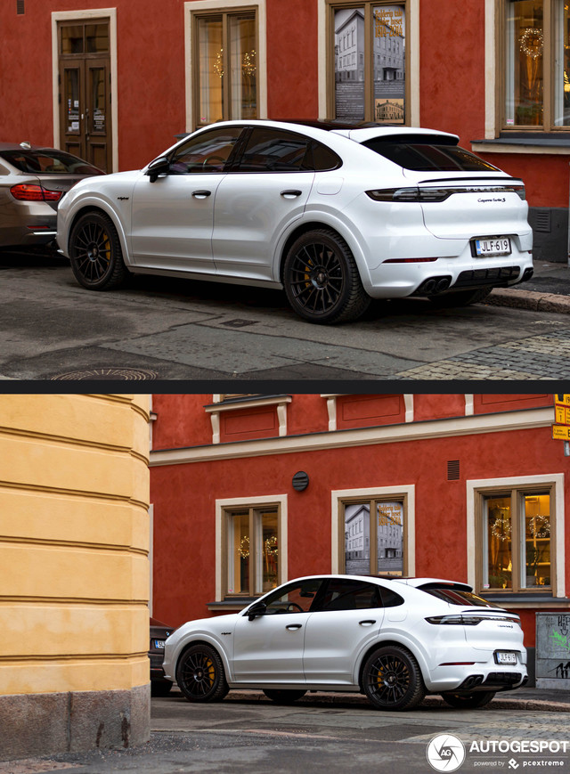 Porsche Cayenne Coupe E-Hybrid mod restyling