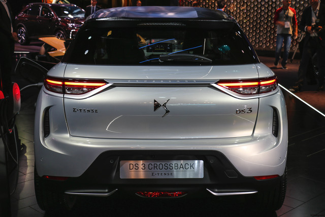 DS 3 Crossback E-Tense auto show