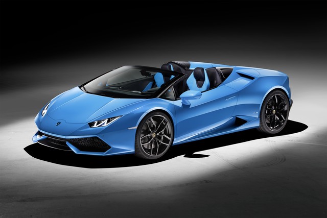 Lamborghini Huracan LP580-2 Spyder exterior specifications Lamborghini Huracan LP580-2 Spyder reviews model