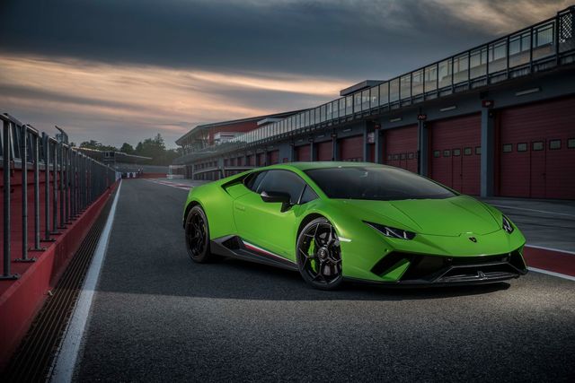 Lamborghini Huracan LP640-4 Perfomante Spyder modern model Lamborghini Huracan LP640-4 Perfomante Spyder accessories 2018