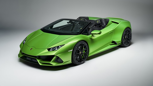 Lamborghini Lamborghini Huracan EVO Spyder more photos Lamborghini Lamborghini Huracan EVO Spyder auto show