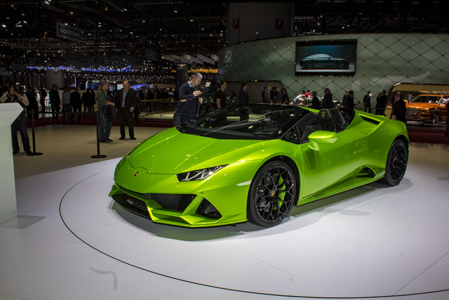 Lamborghini Lamborghini Huracan EVO Spyder modern model Lamborghini Lamborghini Huracan EVO Spyder mod photo
