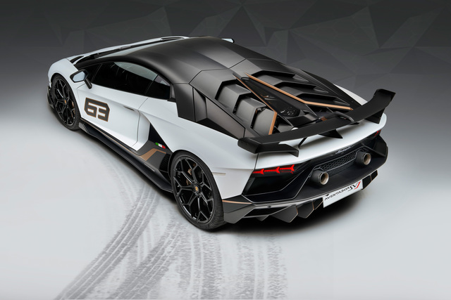 Lamborghini Aventador LP770-4 SVJ coupe model Lamborghini Aventador LP770-4 SVJ mod model