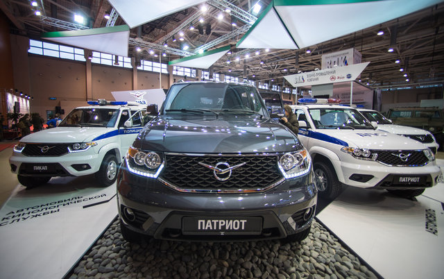 UAZ Patriot interior restyling UAZ Patriot mod big