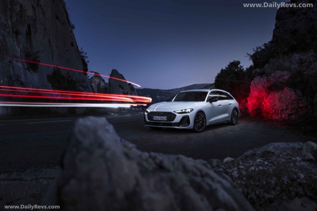 Rear view of Audi A5 (B10) 2024