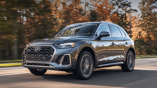 Rear view of Audi Q5 Sportback (FY) 2020