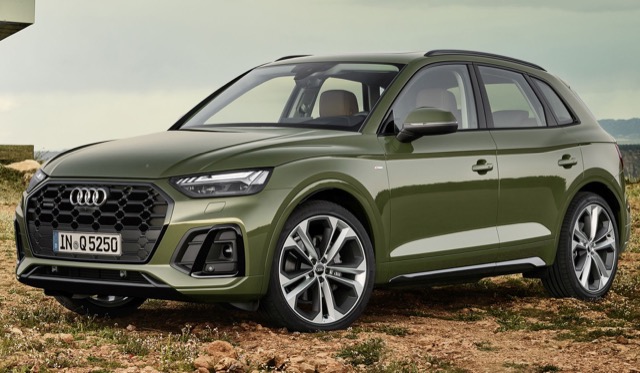 Rear view of Audi Q5 Sportback (FY) 2020