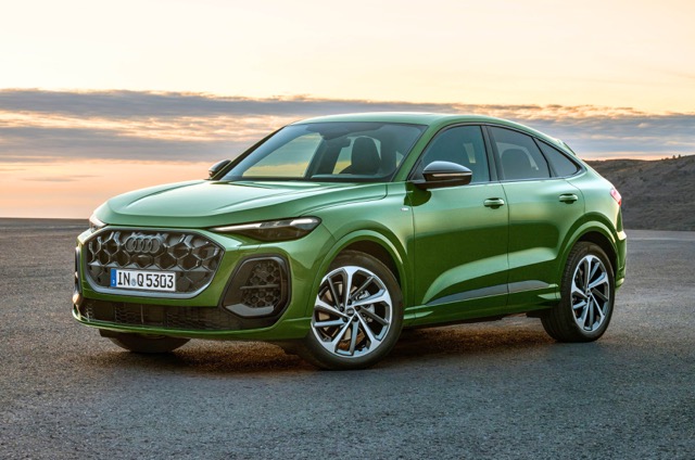 Rear view of Audi Q5 Sportback (FY) 2020