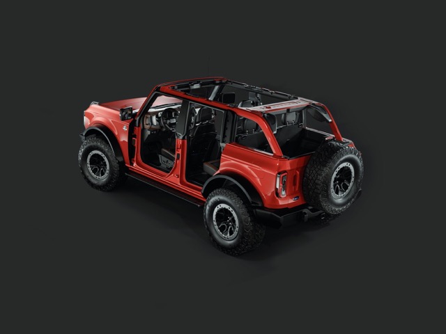 Ford Bronco 3D 2020 suv