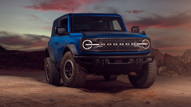 Ford Bronco 3D 2020 suv