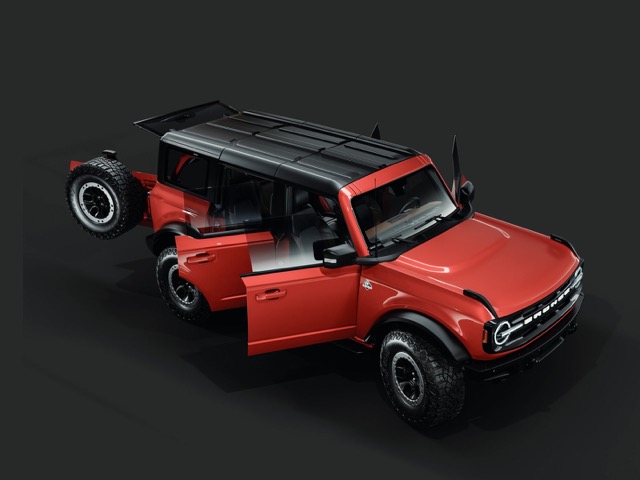 Ford Bronco 3D 2020 suv