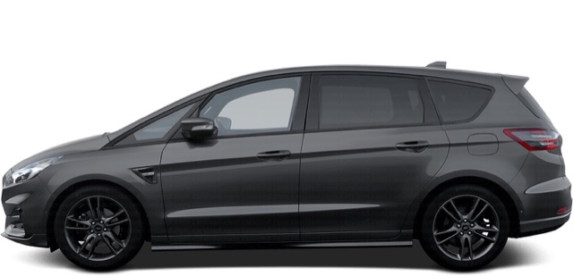 Side profile of Ford S-Max minivan