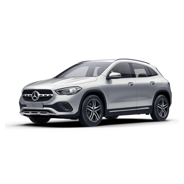 Side profile of Mercedes GLA-Class (H247) suv