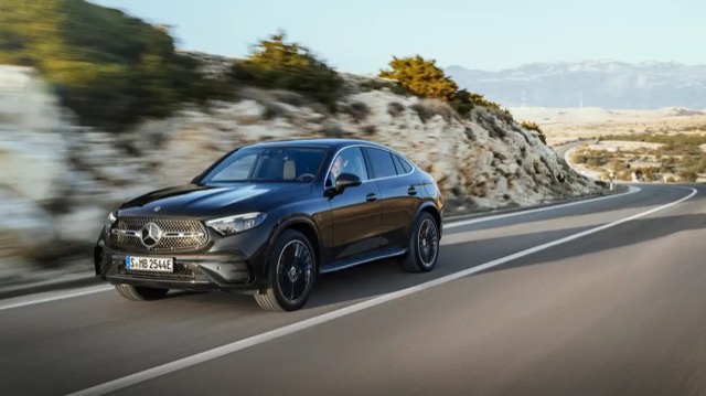 Side profile of Mercedes GLC-Class Coupe (C254) suv