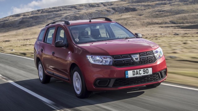 Side profile of Dacia Logan sedan