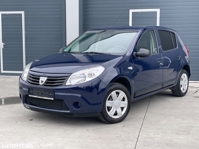 Rear view of Dacia Sandero 2012
