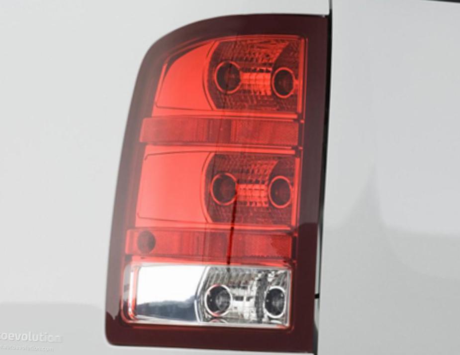 Rear view of GMC Sierra Regular Cab 2012