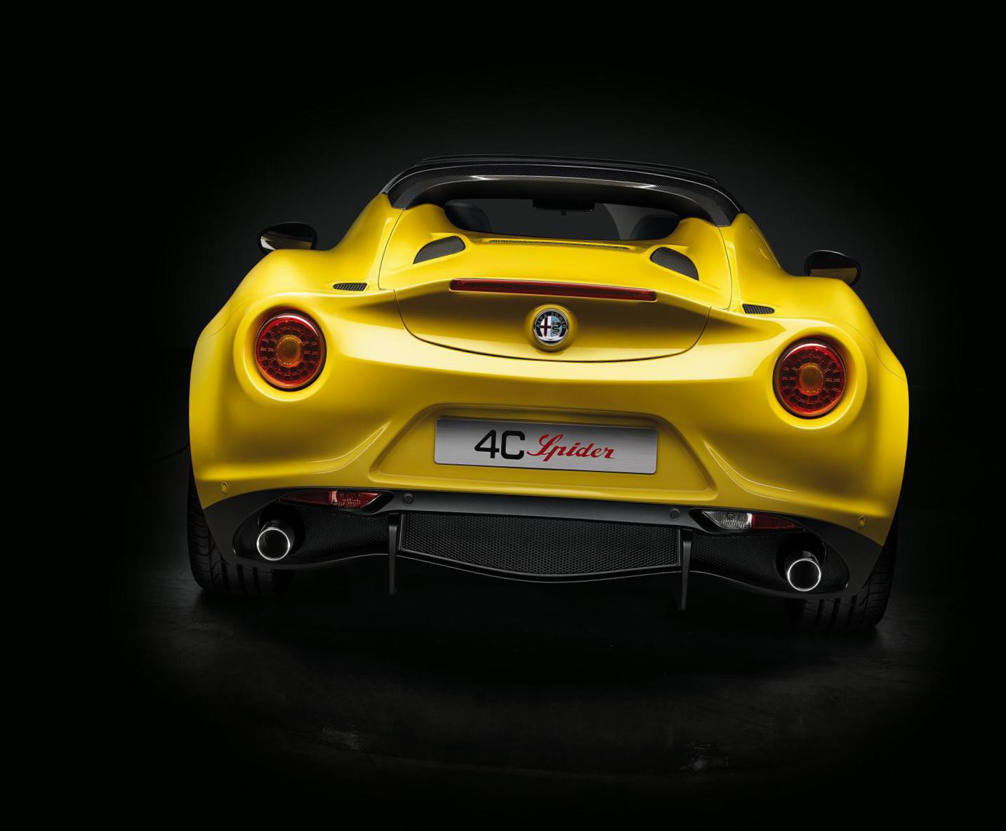 Alfa Romeo 4C Spider 2015 cabriolet