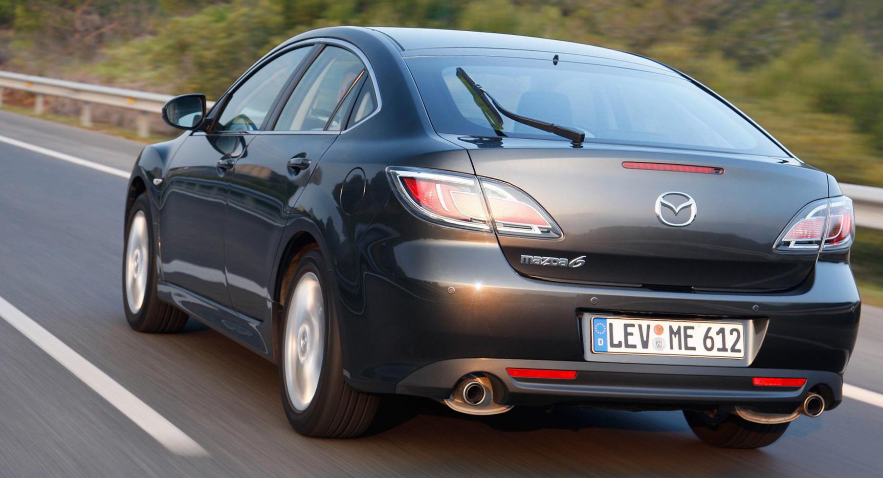 Rear view of Mazda 6 Hatchback 2010