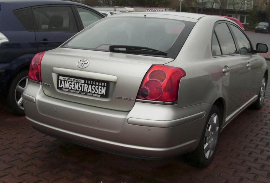 Toyota Avensis Specification wagon