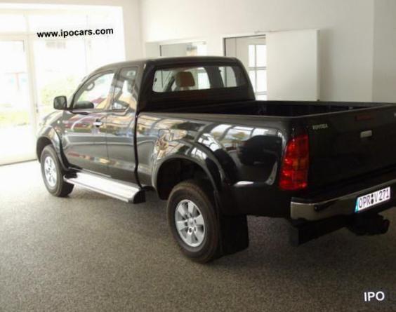 Hilux Extra Cab Toyota Specifications 2010