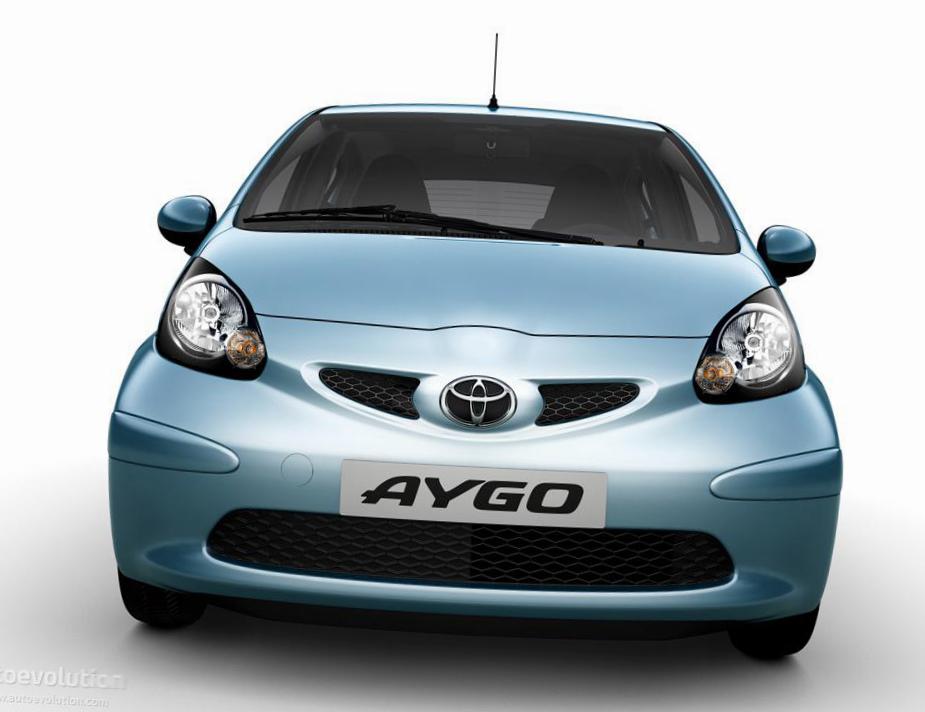 Toyota Aygo 5 doors Characteristics 2014