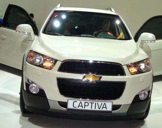 Captiva Chevrolet models 2011