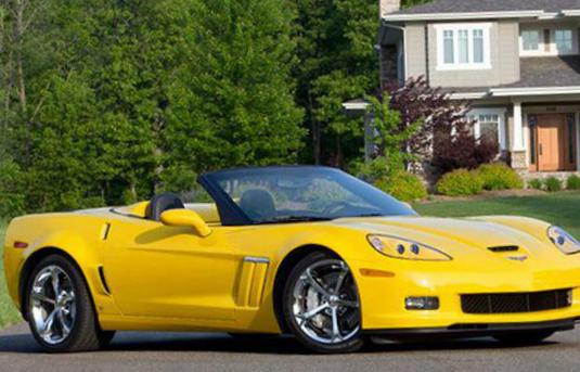Corvette Grand Sport Convertible Chevrolet lease 2009