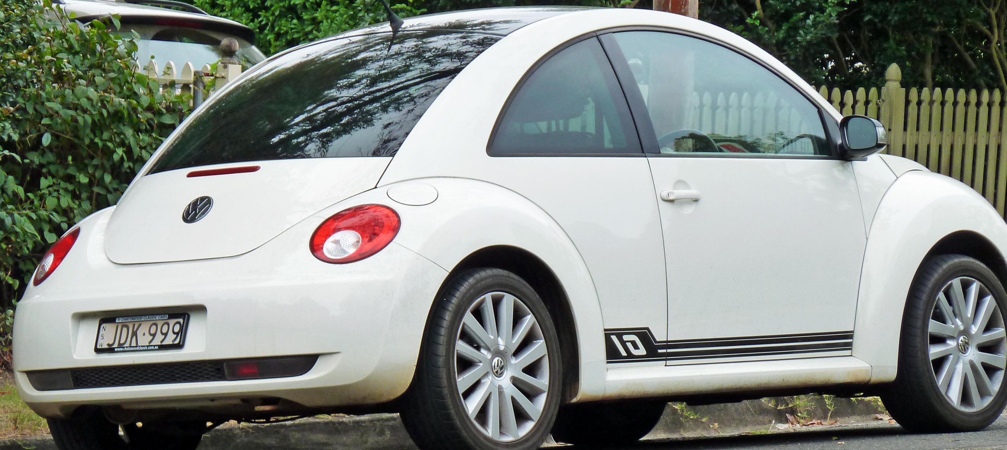 Beetle Volkswagen Characteristics 2010