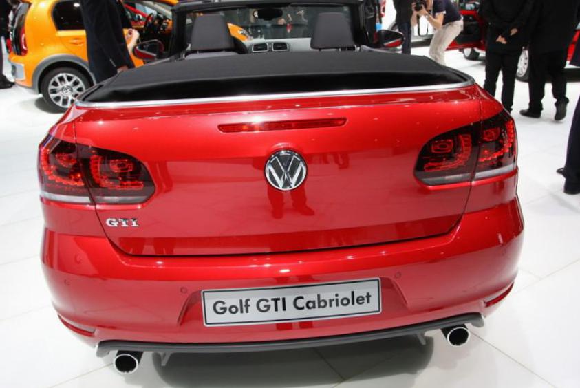 Golf GTI Cabriolet Volkswagen auto 2015