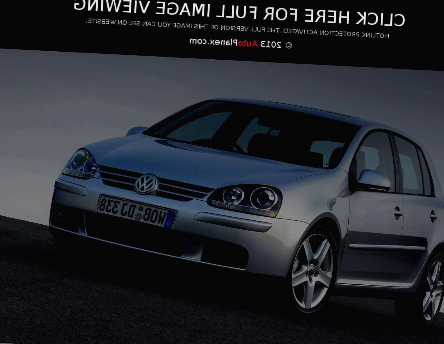 Golf 5 doors Volkswagen lease 2012