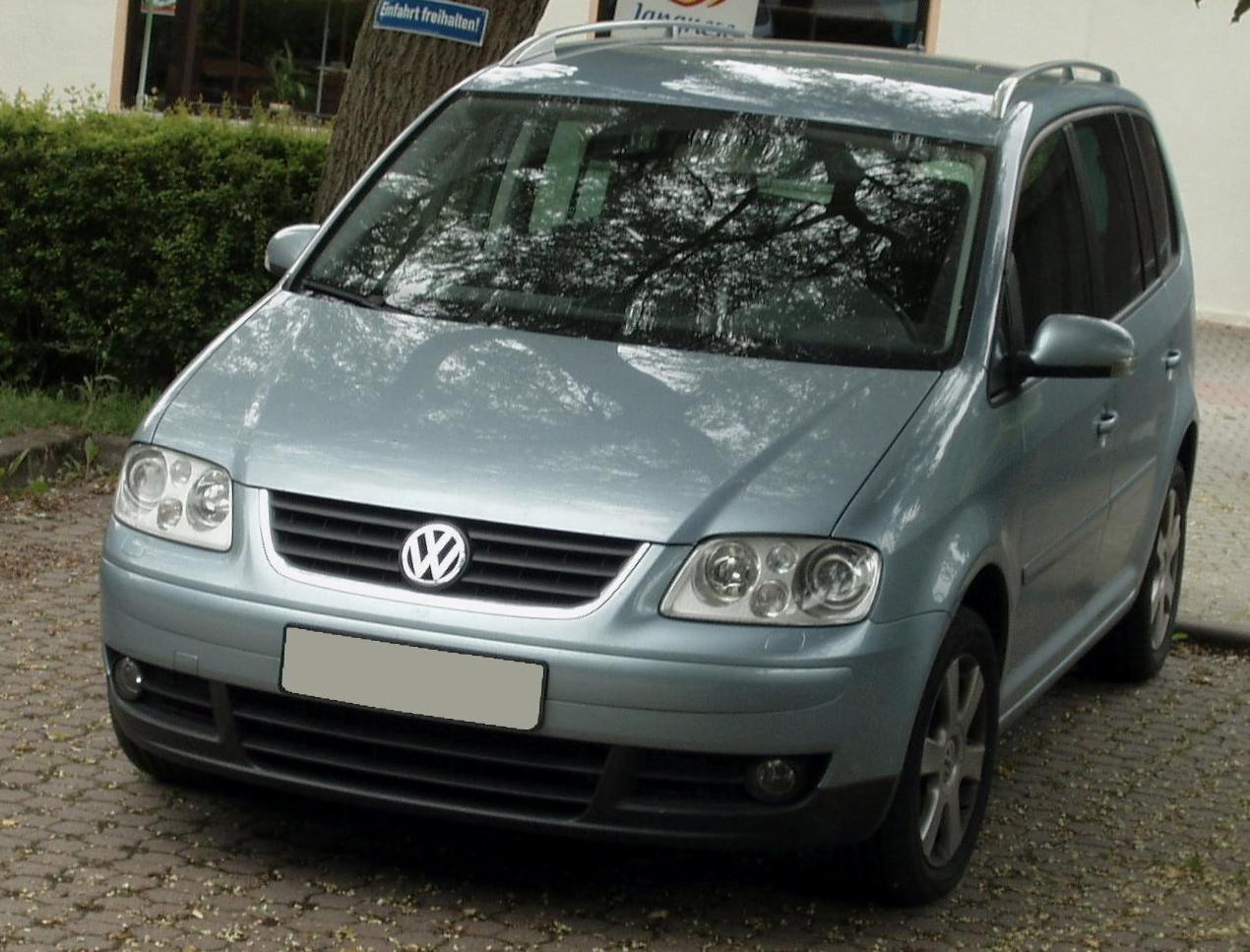 Touran Volkswagen cost 2003