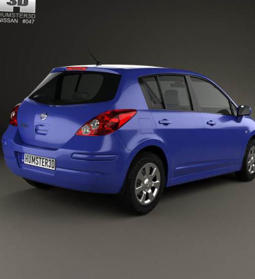 Nissan Tiida Hatchback usa minivan