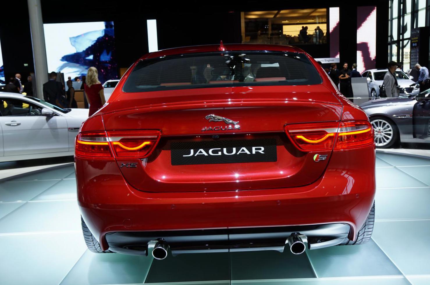 XE Jaguar model sedan