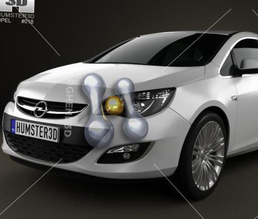 Opel Astra J Hatchback cost 2014