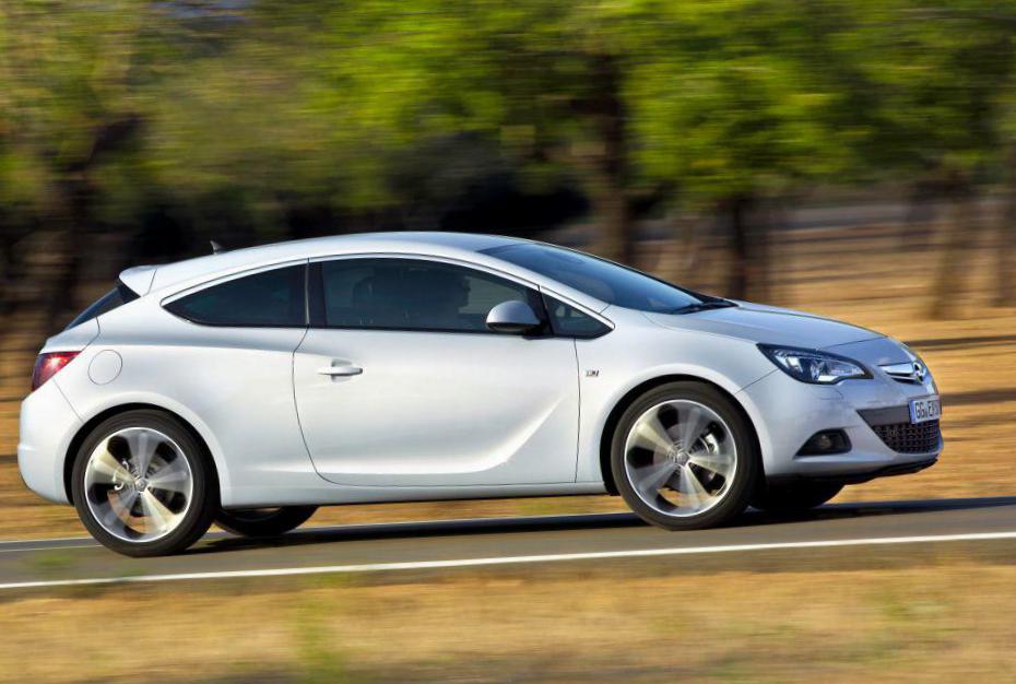 Astra J GTC Opel Characteristics 2008