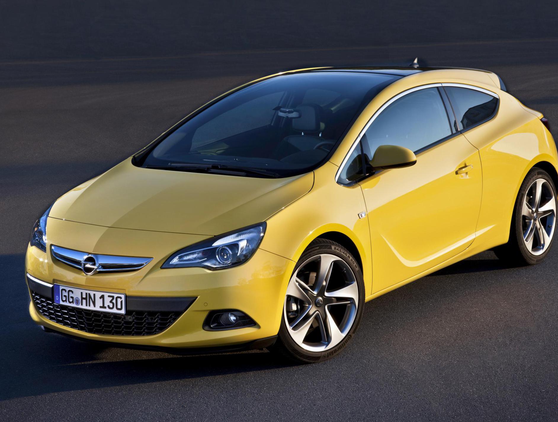 Astra J GTC Opel how mach van